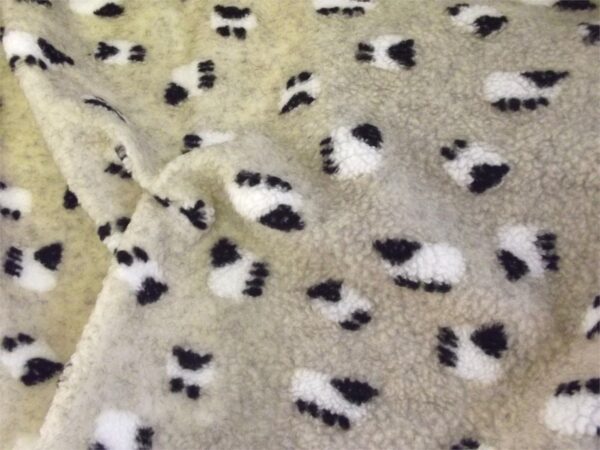 PAWS & BONES Faux Fur SHERPA FLEECE Sheepskin Fabric Material 