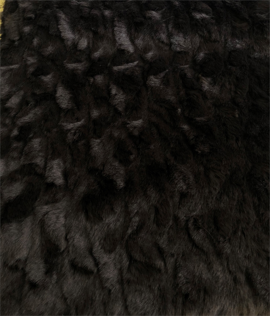 DUP01-Super Luxury Faux Fur Fabric Material - SOFT DK BROWN - CRS Fur ...