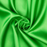 Polyester Liquid Satin Fabric Material OFF WHITE