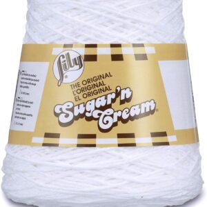 Lily Sugar'n Cream Yarn - Cones - Mistletoe - 20601804
