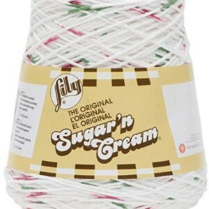 Lily Sugar 'n Cream CONE Aran Knitting Yarn 400g 2002 Black 