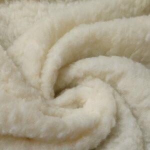 Super Luxury Faux Fur Fabric Material - BLACK - CRS Fur Fabrics