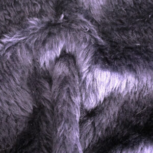Plain Fun Faux Fur Fabric Material - BRIGHT WHITE