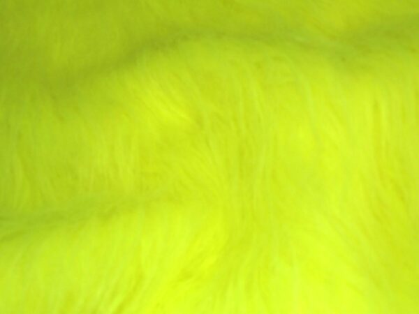 Faux hotsell fur yellow