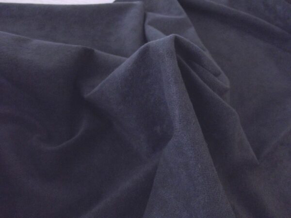 Faux Suede Suedette 100% Polyester Fabric Materia 170g NAVY