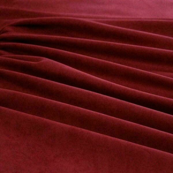 Luxury Faux Suede Fabric Material 225g - RED