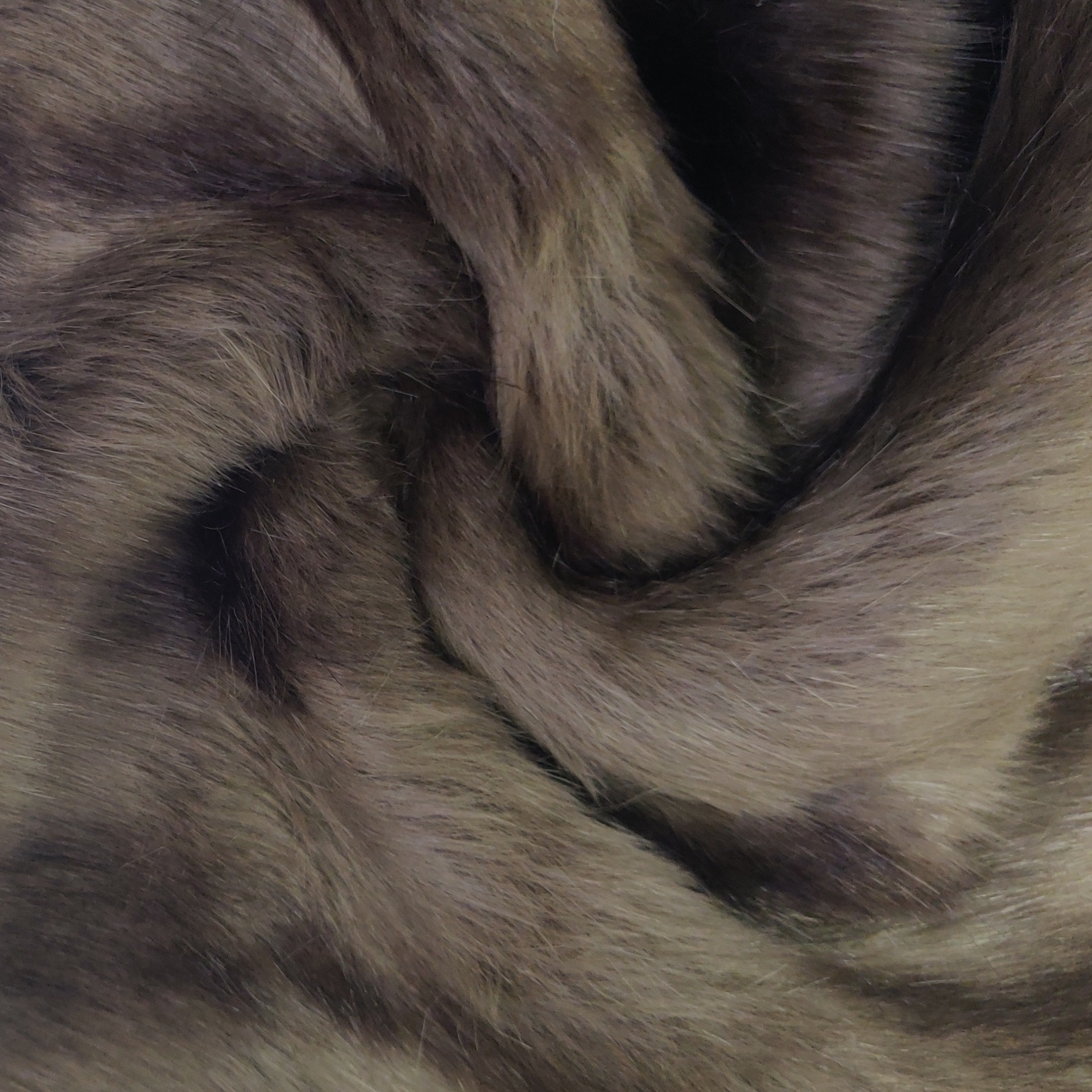 Super Luxury Faux Fur Fabric Material BEAVER - CRS Fur Fabrics