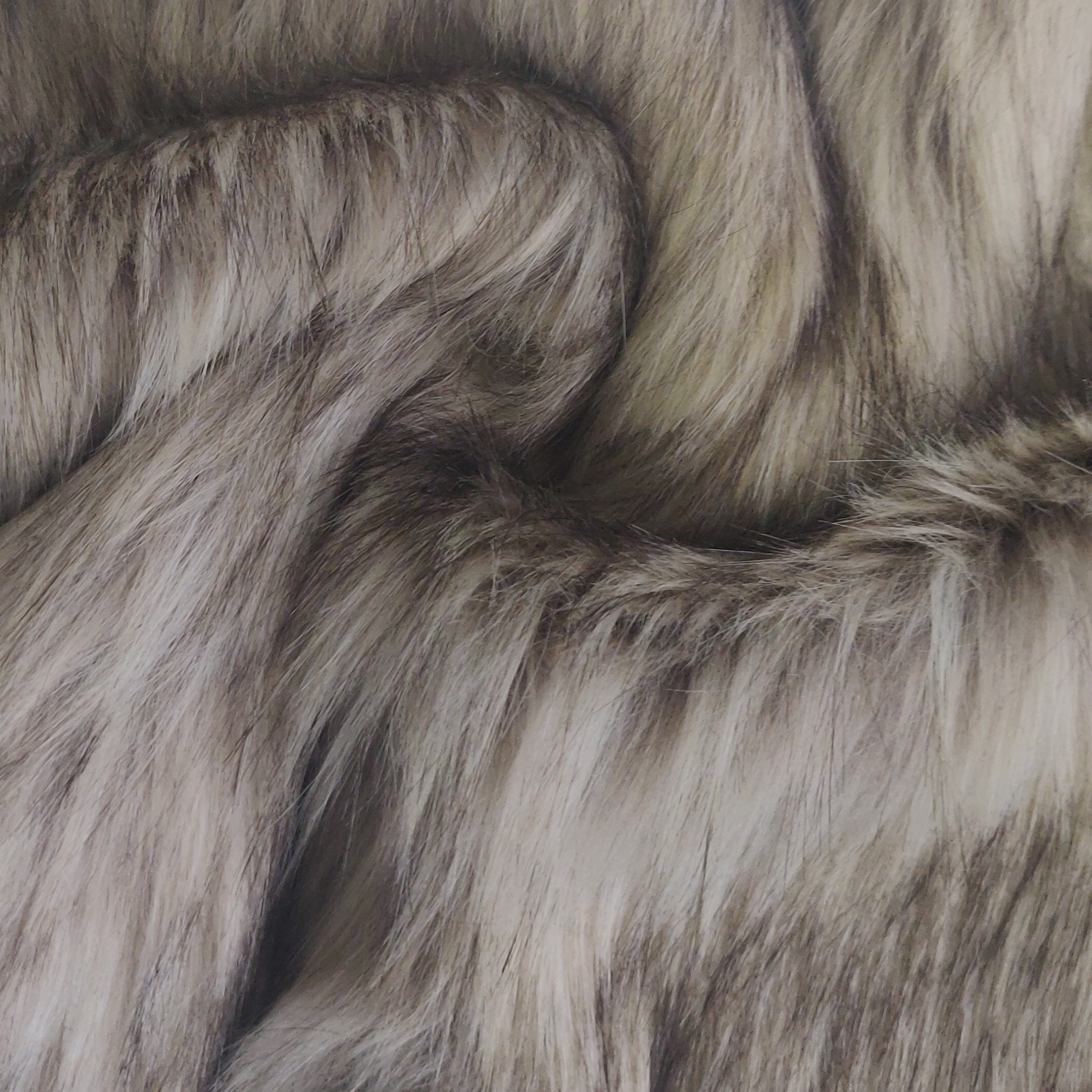 Super Luxury Faux Fur Fabric Material - GERMAN SHEPHERD