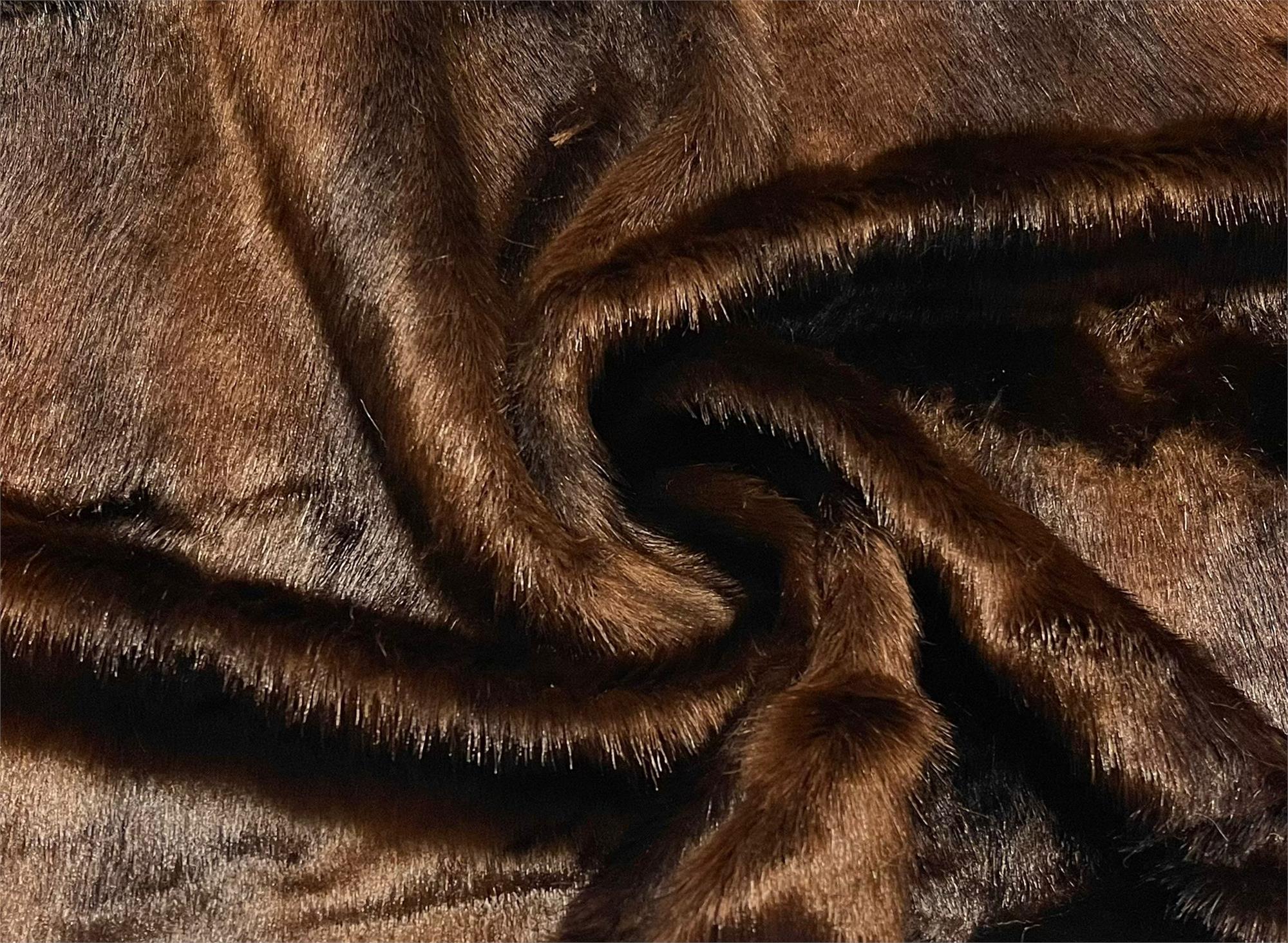 Brown Fur Fabric