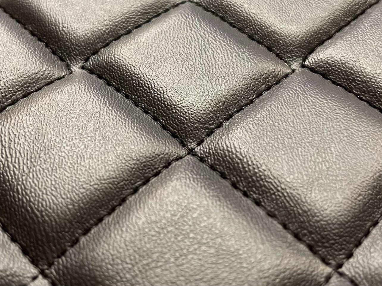 Padded leather best sale fabric