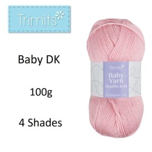 Trimits Baby DK Double Knitting Wool Yarn 100g